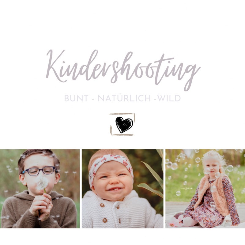 Natürliche Kinderfotografie in der Region Hannover. Angebot von KreativNus Schmidt Fotografie